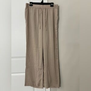 H&M Tan Viscose Super Soft Pants